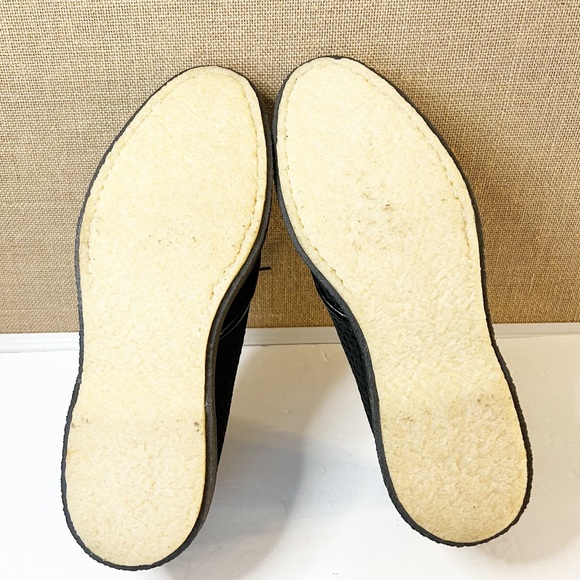 ADIEU PARIS TYPE 1 DERBY SHOE IN BLACK PERFORATED FABRIC Size 45 (US 12) - Picture 11 of 15